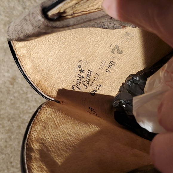 Like new & rare! Vintage Tony Lama leather Western boots - Picture 4 of 9